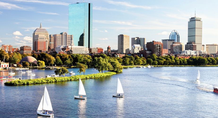 Boston Massachusetts haventje Boston Massachusetts haventje